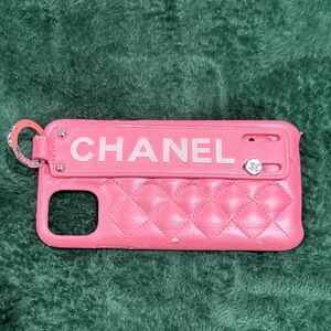 Chanel Vibrant Pink Quilted Phone Cover
